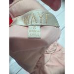 WAYF  Blush Pink Coco Cold Shoulder Babydoll Dress NWOT Photo 8