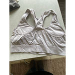 Juicy Couture Women's Light Gray Silver Sports Bra S Photo 2