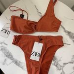 ZARA Sparkly orange bikini set Photo 0