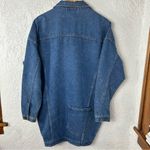 VTG 80’s Weathered Blues Oversized Button Up Denim Jacket Size M Blue Size M Photo 12