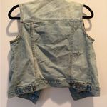 Anthropologie  Light Blue Denim Vest Photo 2