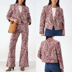 Alix of Bohemia Demi Paisley Blazer Jacket Size Medium Photo 1