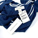 Treasure & Bond Varsity V Neck Sweater Navy Blazer Ivory Combo XL NWT Photo 2