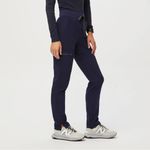 FIGS  High Waisted Yola Skinny Scrub Pant In Navy Blue Photo 3