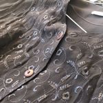 barney's new york  embroidered tunic button down‎ top Photo 2