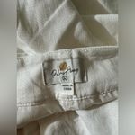 Red Dress Boutique NWT ivory linen shorts- L Photo 4