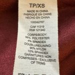 Garage velvet burgundy maroon dark red Y2K spaghetti straps mini dress, size XS Photo 4