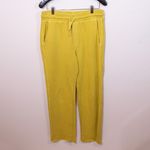 AMO Organic Cotton Terry Lined Mid Rise Straight Leg Casual Trouser Sweat Pants  Photo 0