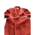 Chico's Women's Burnt Orange Open Front Jacket Size 1 Long Sleeve Casual Photo 8