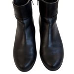 Ecco EUC  Leather Ankle Boots Black Size 8 - 8.5 Photo 1