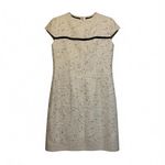 Karl Lagerfeld  Paris Tweed  Black and Cream Mini Dress Photo 4