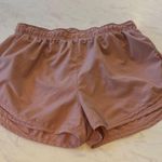 Nike  Dri Fit Women's Athletic Shorts in Taupe Photo 0