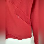 The North Face  Flight‎ Series Brick Red Half Zip Soft Shell Long Sleeve Pullover Photo 3