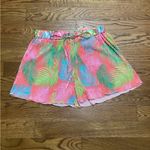 Jess Lea Malibu Sunset pleated short and top set. Size Large Pink Photo 4