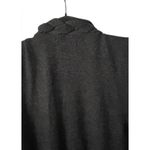 Fylo Dark Gray Long Sleeveless Cardigan XS Braided Brass Buttons Urban Cozy Photo 12