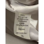 Calvin Klein  Womens Tan Suit Skirt Jacket Blazer Set Size 12 petite Photo 4