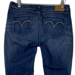 Levi's Levi’s Jeans Juniors Bold Curve 7" Low Rise Skinny Dark Blue Wash Size 13M Photo 5