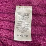 Free People NWT Big City Turtleneck Ribbed Sweater Size XS in Mulberry Garnet Photo 8