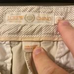 J.Crew Womens 100% Cotton Khaki Chino Twill Shorts Size 4 Photo 2