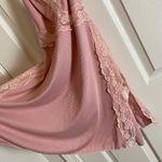 Pink Lace Trim Slip woman’s top size medium Photo 5