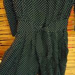 Jackie & Eric 10 Black White Polka Dot Jumpsuit Photo 2