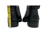 Charter Club Johannes Black Genuine Leather Tall Riding Boots 7.5 Photo 7