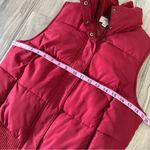 Merona red puffer vest size medium Photo 1