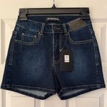 Black Pearl Denim Los Angeles Mia Dark Blue Women’s Shorts Size 3 Photo 1