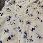 Abercrombie & Fitch A&F Blue and White Floral Romper Photo 1