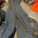 Calvin Klein  black and white patterned Jumpsuit size 6 Photo 1