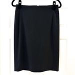 Theory Slim Pencil Skirt in Stretch Wool Black sz 4 Photo 4