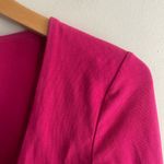 Boden Double Layer Scoop Long Sleeve Top Pink Size 6 Photo 5