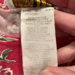 Cute vintage 80s oversized pinky red roses top cotton blend floral pop Pink Size L Photo 5