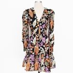 Dress the Population . New! Autumn Floral Appliqué Dress. Photo 1