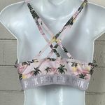 PINK - Victoria's Secret  Tropical Print Sports Bra size L Photo 7