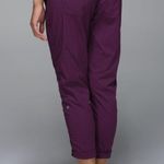 Lululemon Street To Studio Pant II Plum Cropped Pants Size 4 Photo 3
