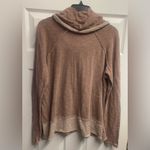 Free People Beach Cowl Neck Long Sleeved Pullover Size Large Photo 5