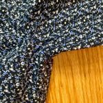 Tommy Hilfiger Blue Floral Quarter Zip Shirt Womans Large Photo 4