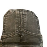 Rock & Republic Pre Owned Women’s  Poison Denim Jean Mini Skirt Sz 6 Classic Goth Photo 6