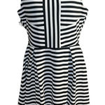 Attention Striped Assymetrical Dress Photo 0