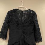 La Femme 23244 Navy Twist Front Gown 8 Photo 6