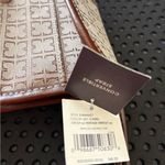 Liz Claiborne Brown and Tan Clutch with Gold Accent Photo 5