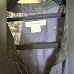 Helmut Lang  black gauzy button up long sleeves shirt size S Photo 1