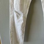 Anthropologie Pilcro  White Skinny Distressed Ankle Jeans Photo 1