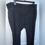 Unbranded Black Basic Flare Wide Leg Loungewear Leggings Cotton Spandex Sz XXL Photo 5