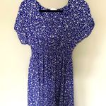 Sienna Sky Blue Floral Midi Dress Photo 0