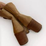 Suede Leather Sand Western Livie Bootie Tan Size 7.5 Photo 3