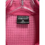 32 Heat Pink Zip Up Sweatshirt Size XL Long Sleeve Logo Pockets Photo 1