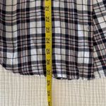 William Rast  Checkered Button Down Shirt - Navy and White Photo 9