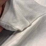 Breckenridge  Petite PM White Floral Embroidered Tee Cottagecore Spring Top Cute Photo 3